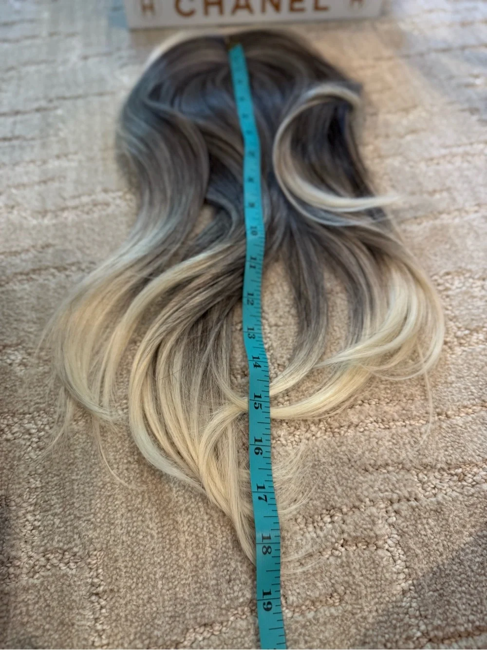 Silver Blonde Balayage Long Wavy Wig - Women Hair